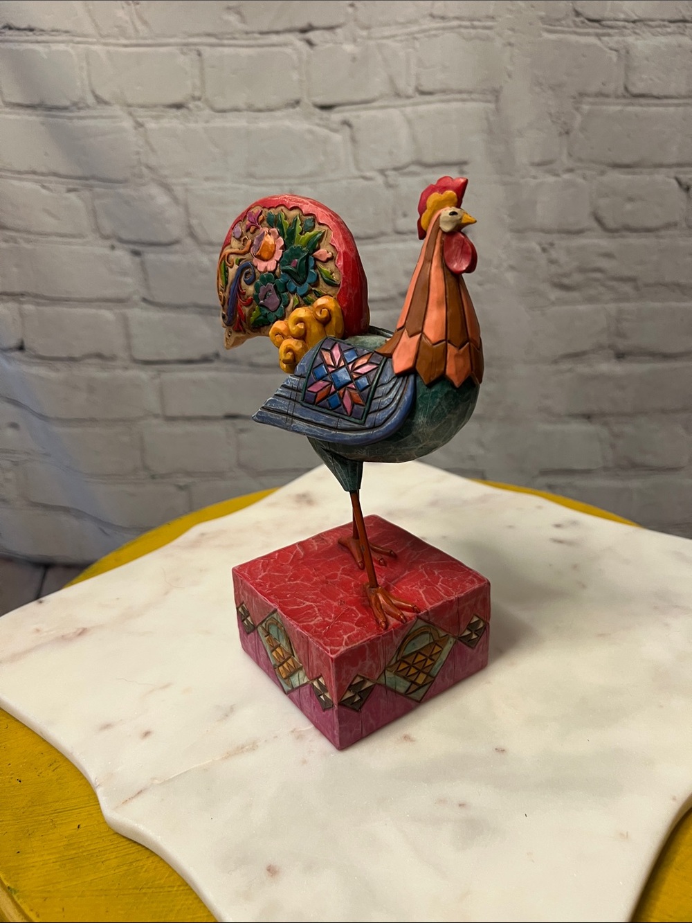 Jim Shore Heartwood Creek Rooster Figurine The Spirit of Country 2003 117144